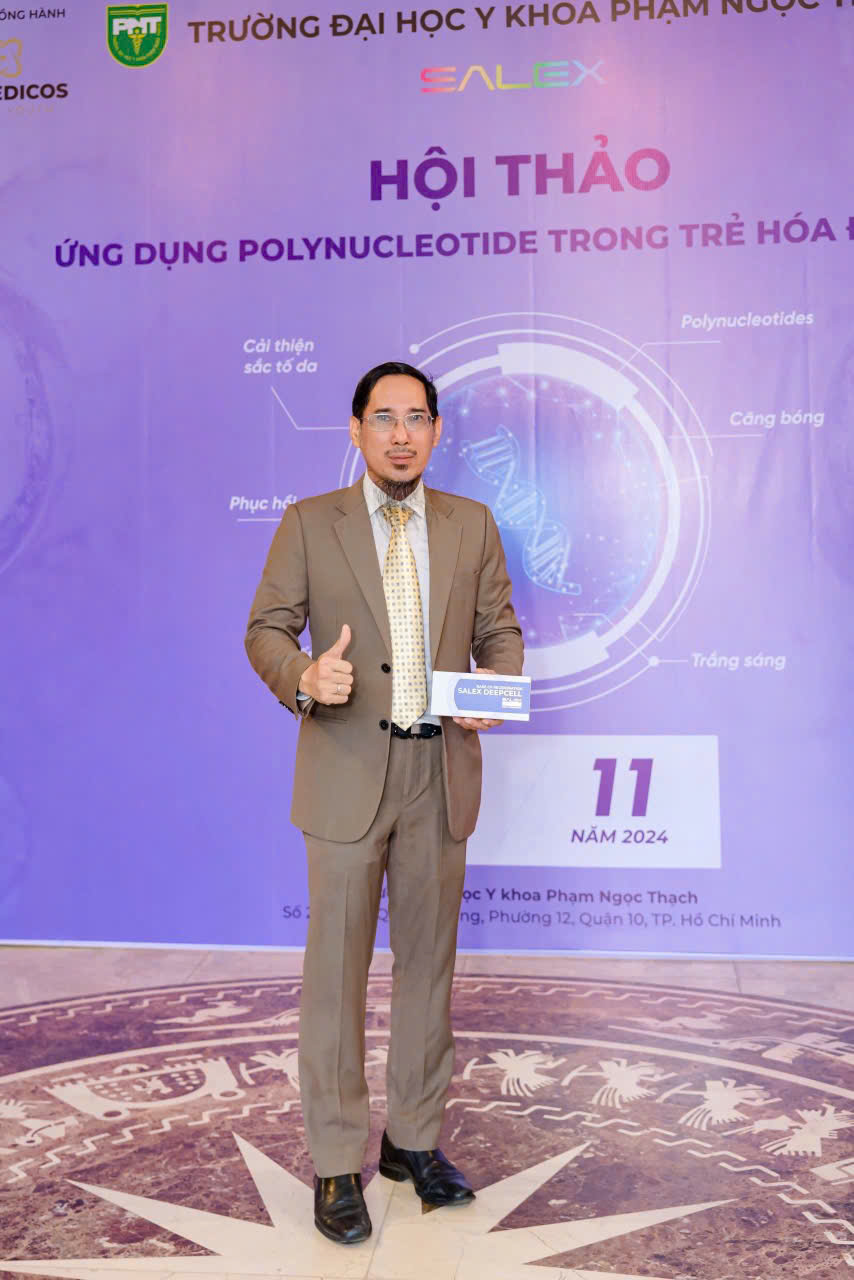 Bác sĩ Lê Tôn Dũng - Chủ tịch Chi hội Thẩm mỹ Nội khoa Việt Nam